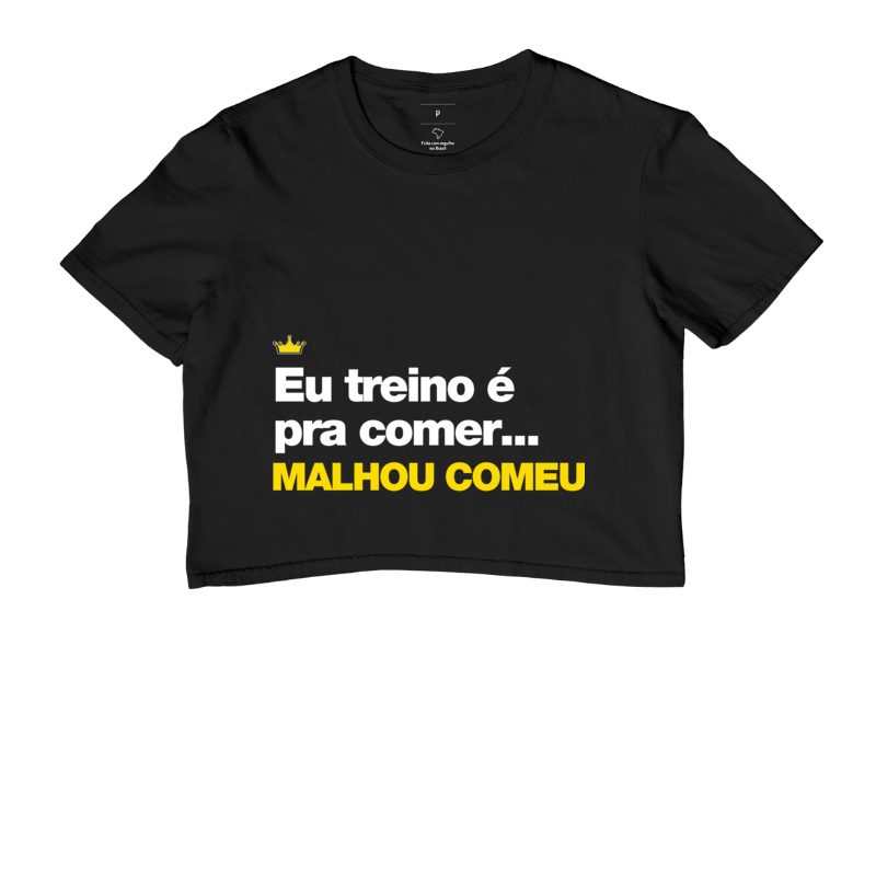 Eu treino é pra comer... MALHOU COMEU