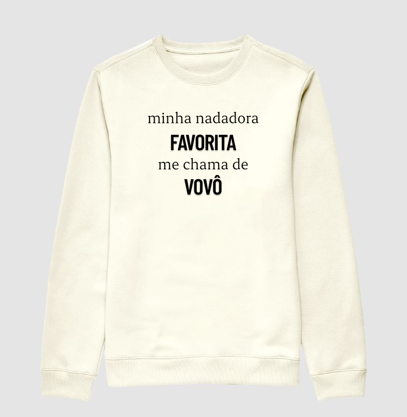 Minha nadadora favorita me chama de Vovô