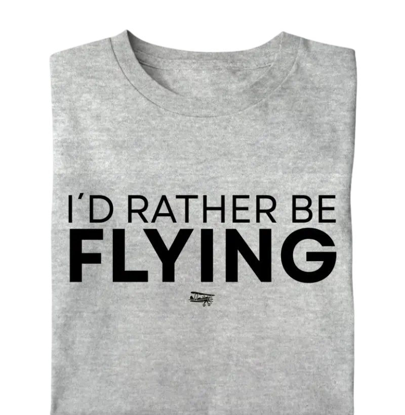 I´d rather be flying