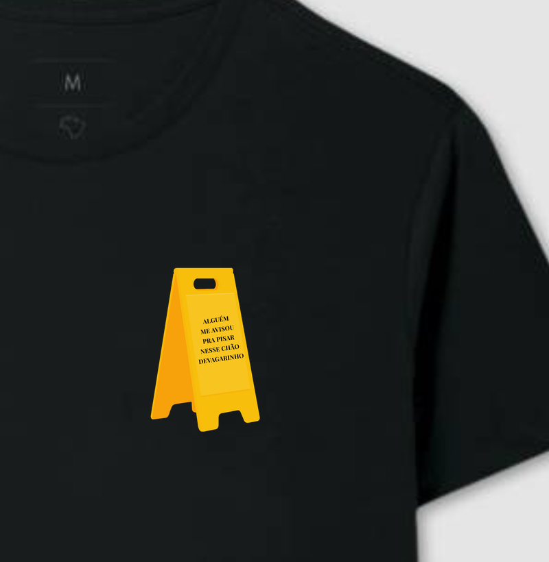 Placa de Aviso: Devagarinho