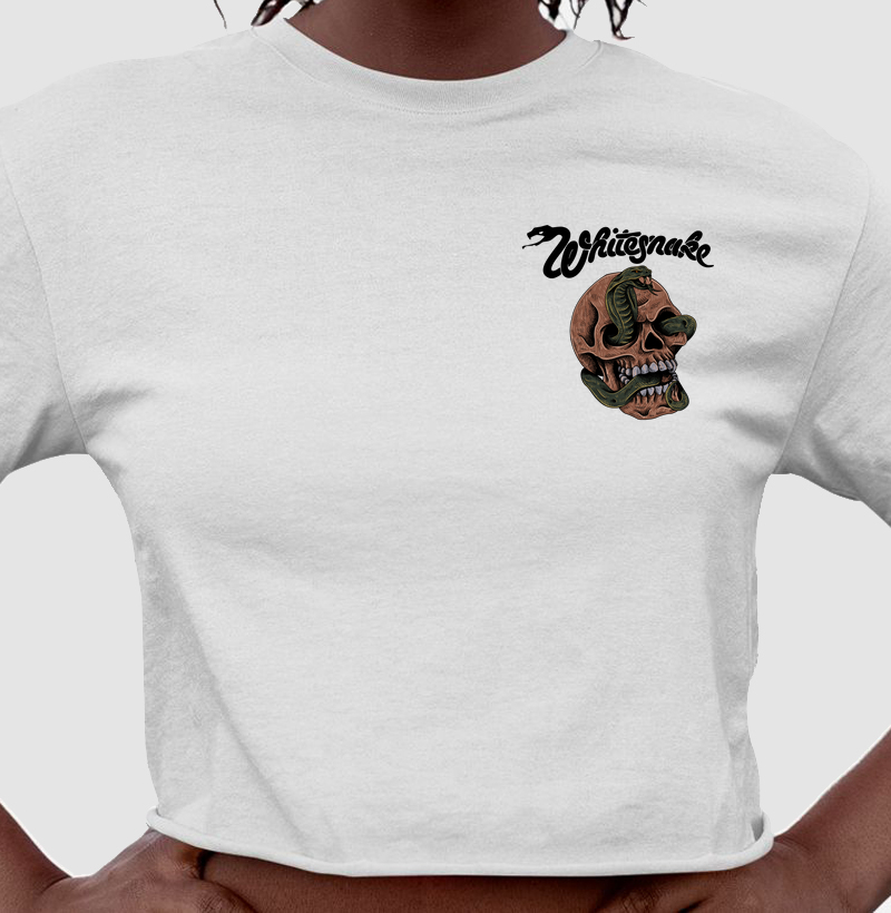 Whitesnake - Skull minimalista