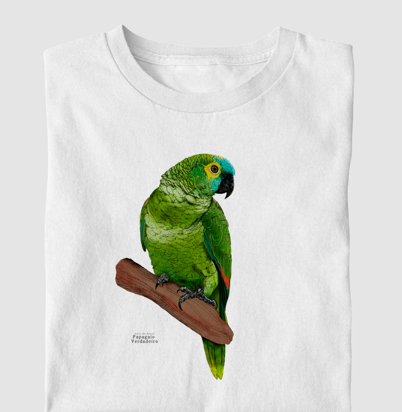Aves do Brasil - Papagaio Verdadeiro Infantil