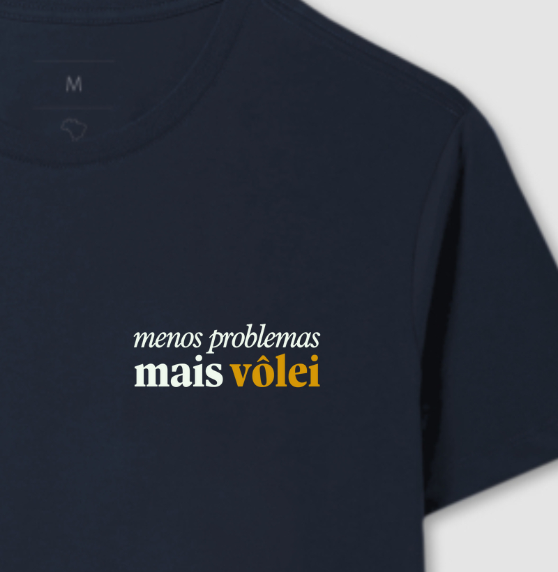 Menos problemas, mais vôlei