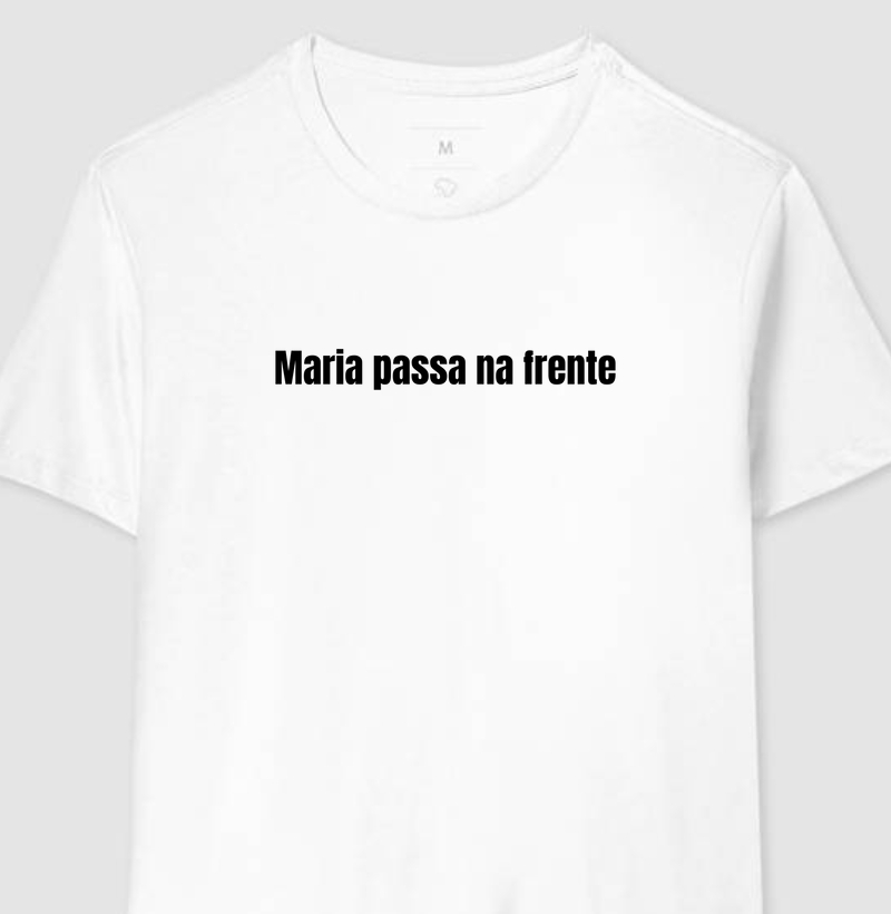 Maria passa na frente