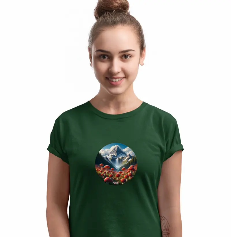 Camiseta Feminina Vale dos Cogumelos