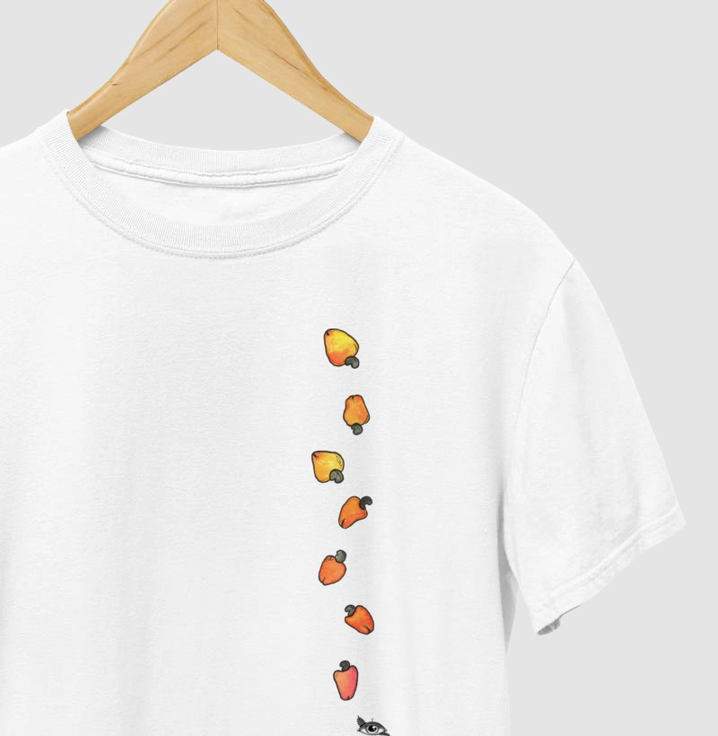 Camiseta Caju Aquarela