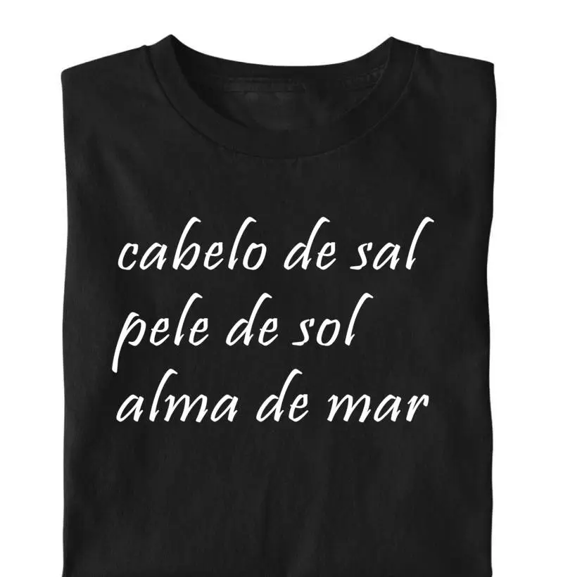 Camiseta Cabelo de Sal