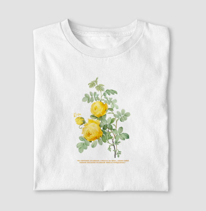 T-shirt Rosa Amarela