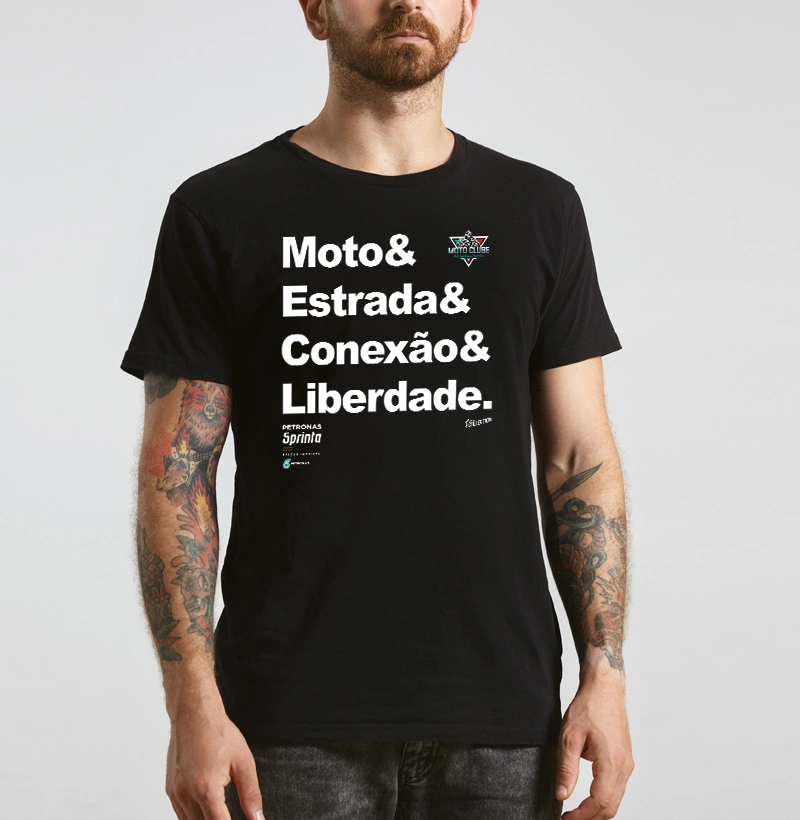 Camiseta Estampada Conexão