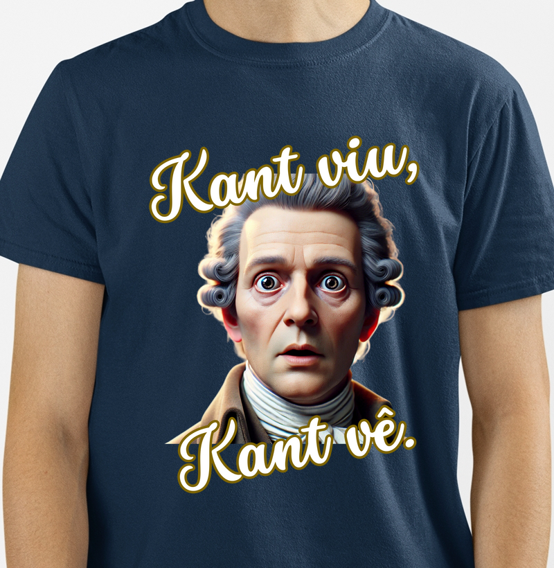 Camisa Kant viu, kant vê