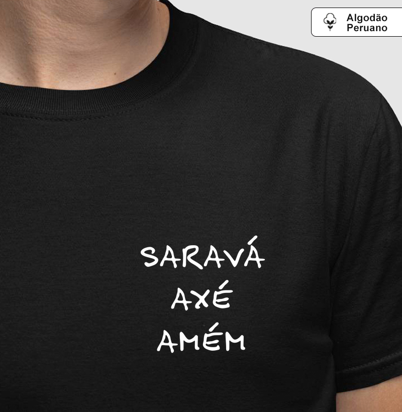 Minha fé tem Axé - Saravá, Axé e Amém - Bolso