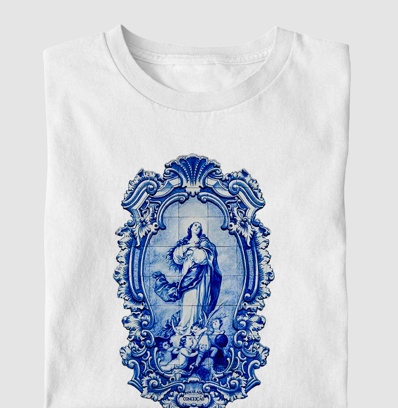 Nossa Senhora Imaculada Conceição Azulejo Português