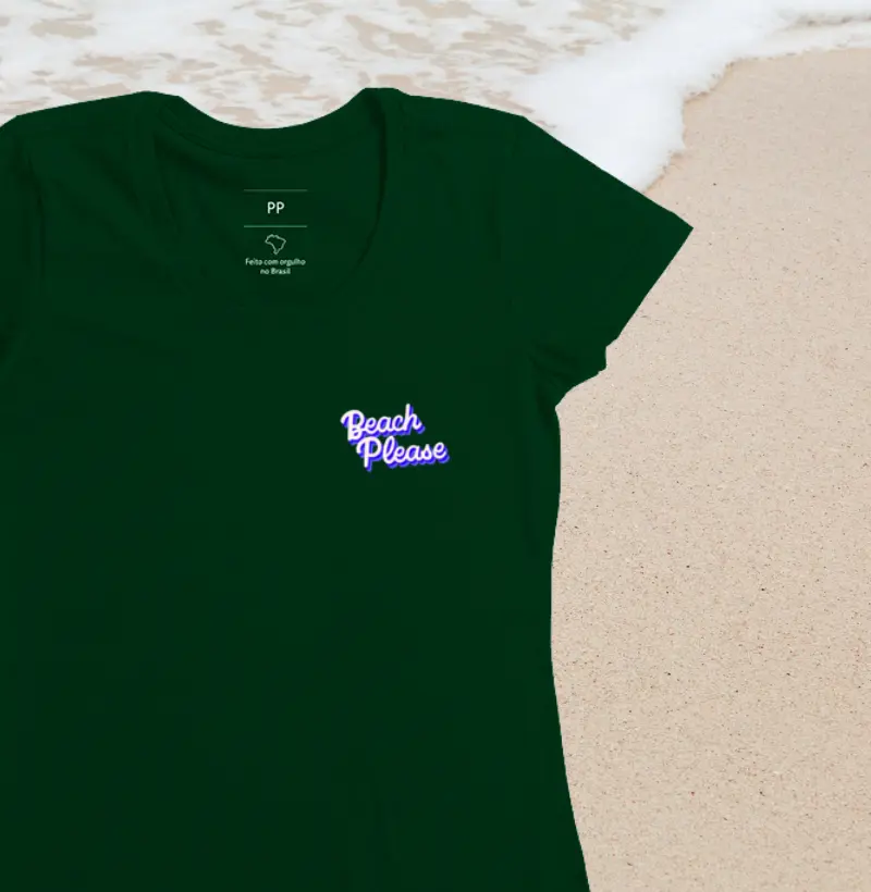 Beach Please no bolso