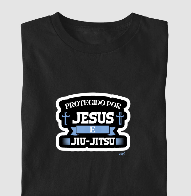 Protegido por Jesus e Jiu-Jitsu