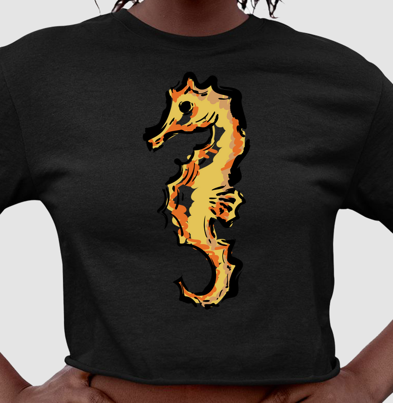 Cropped Cavalo Marinho 