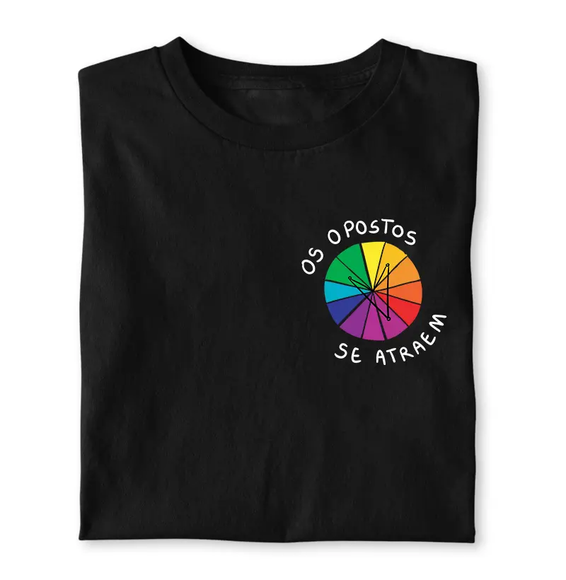 Os opostos se atraem colorimetria
