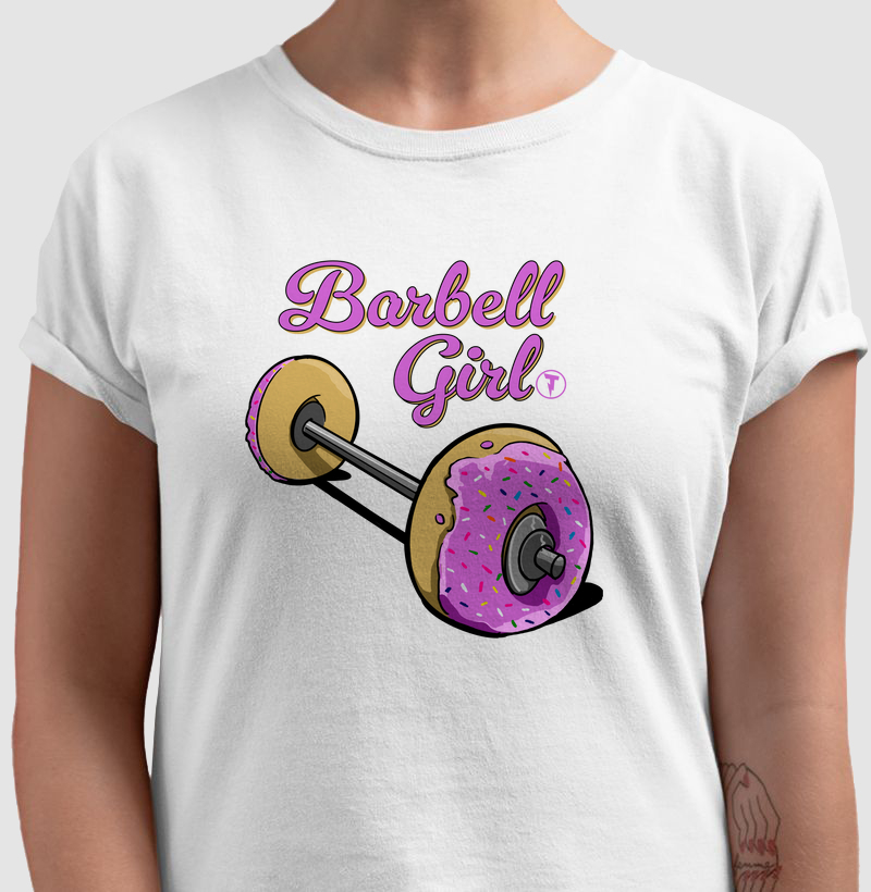 Camiseta Barbell Girl