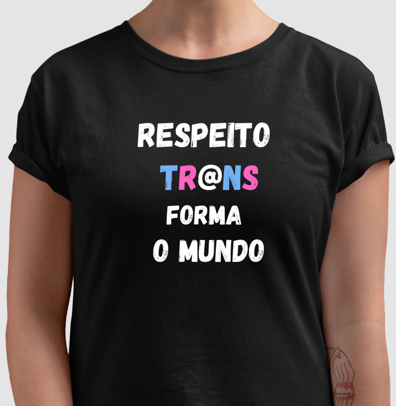 Camiseta Hannah cor escura