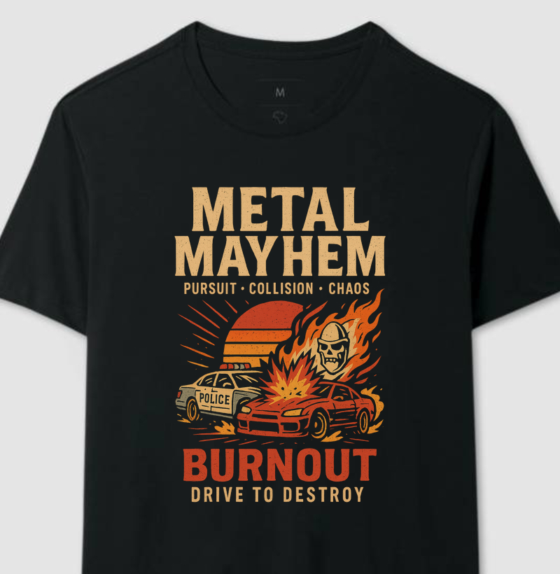 Burnout Metal Mayhem Retro Series