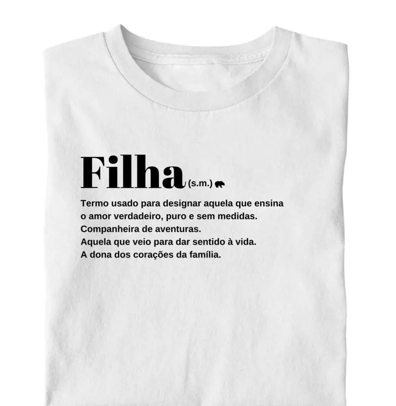 Filha Dicionário (Adulto)