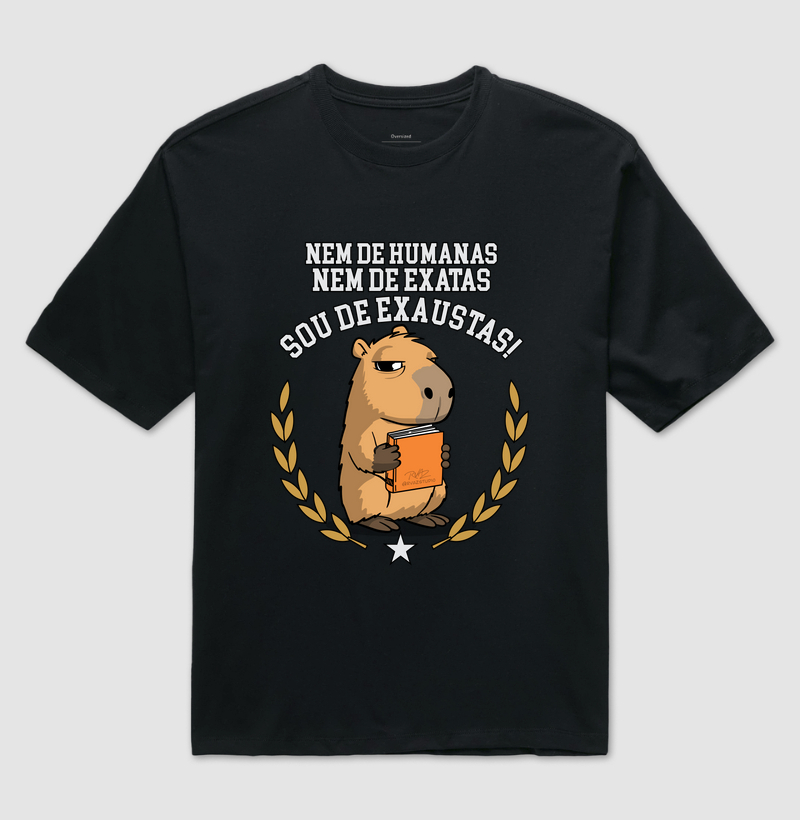 Camiseta Capivara Exaustas
