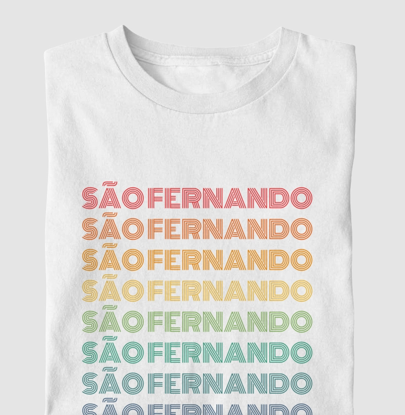 São Fernando Letreiro Retrô