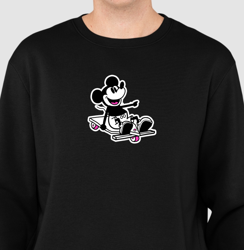 Suéter Steamboat Willie Rolimã