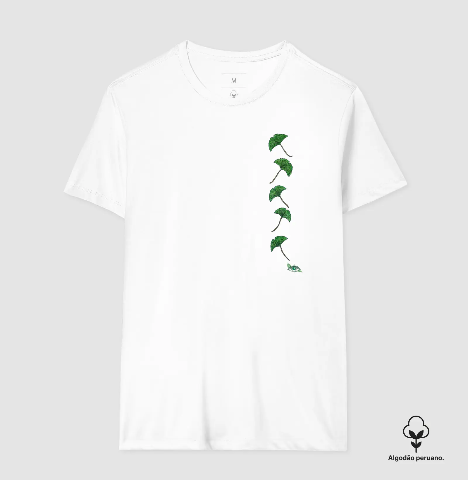 Camiseta Ginko Aquarela