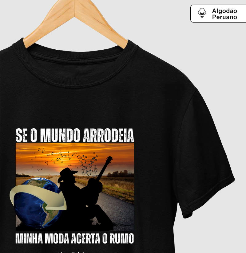 Se o mundo arrodeia, minha moda acerta o rumo