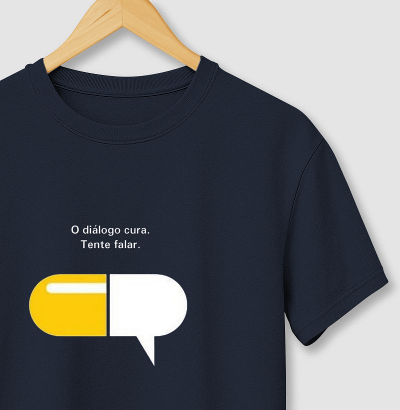 O diálogo cura. Tente falar.