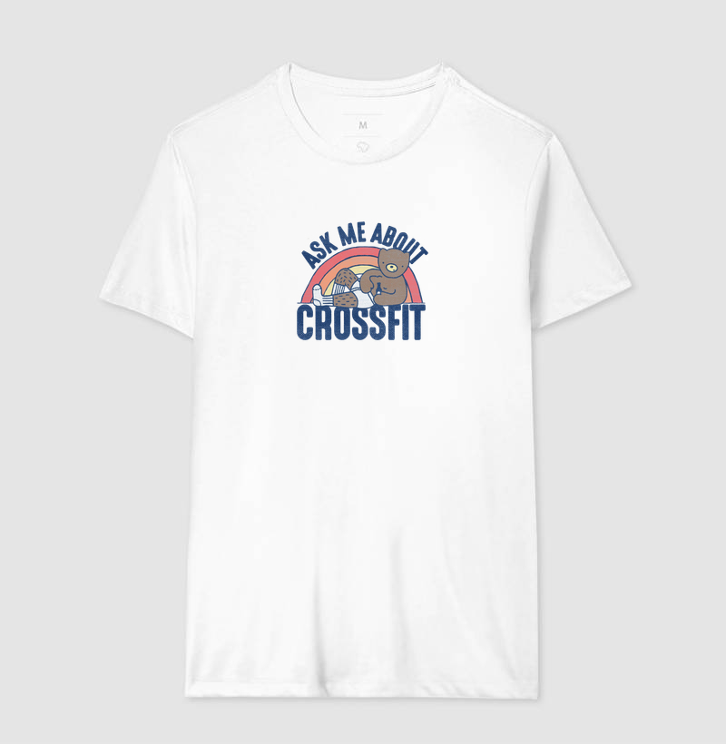 Camiseta Ask Me About CrossFit
