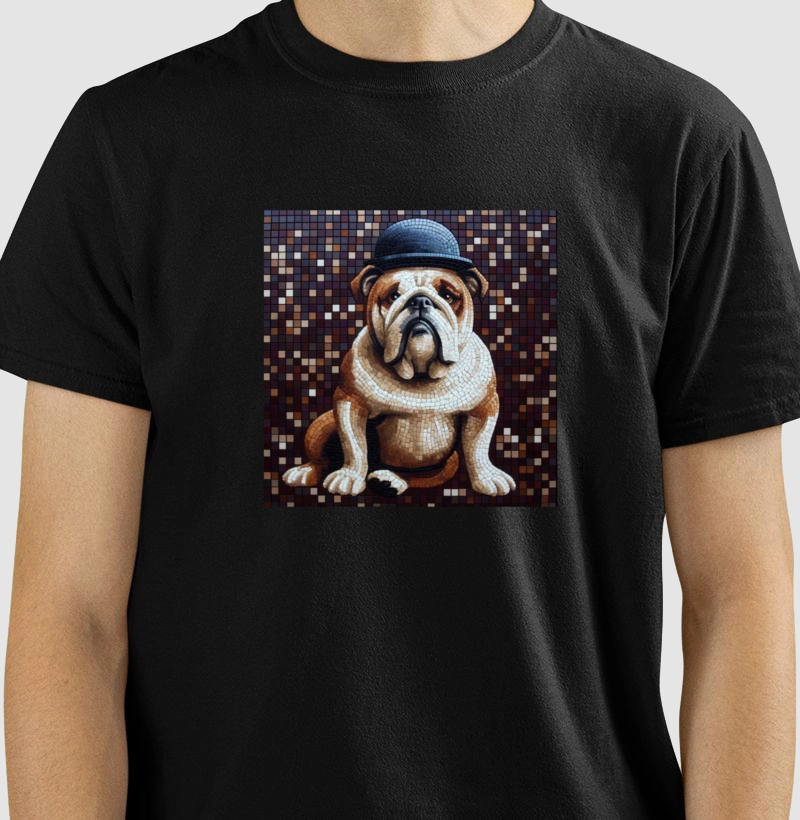 Bulldog Inglês - Mosaico