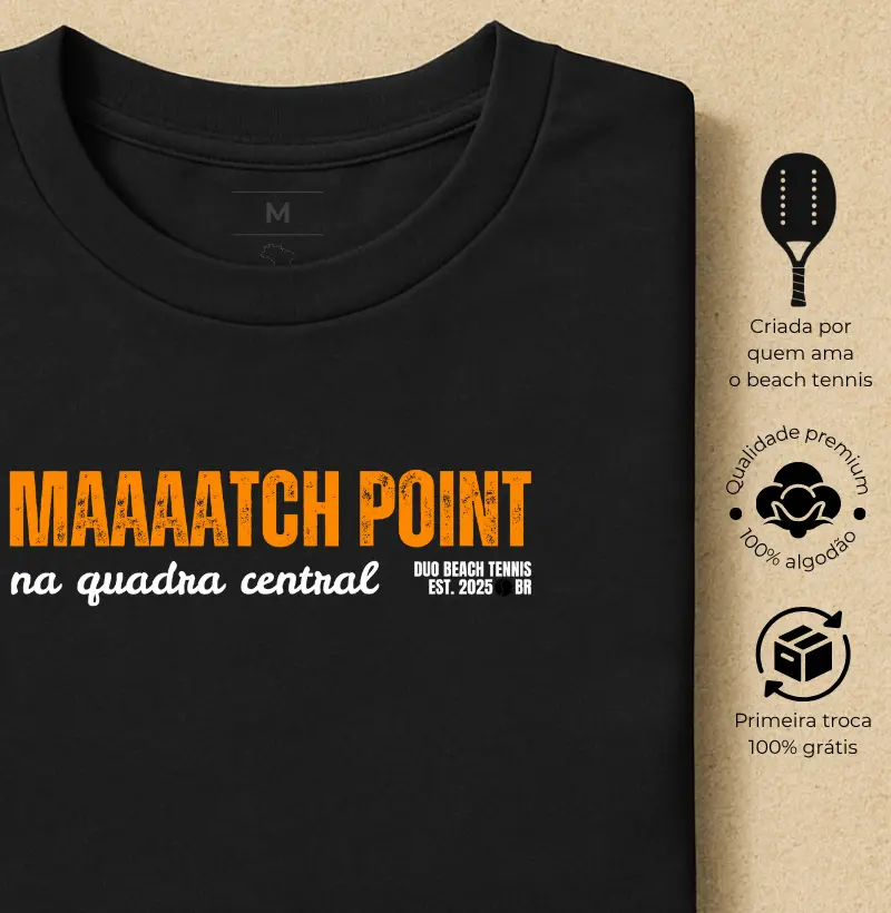 Match Point na Quadra Central