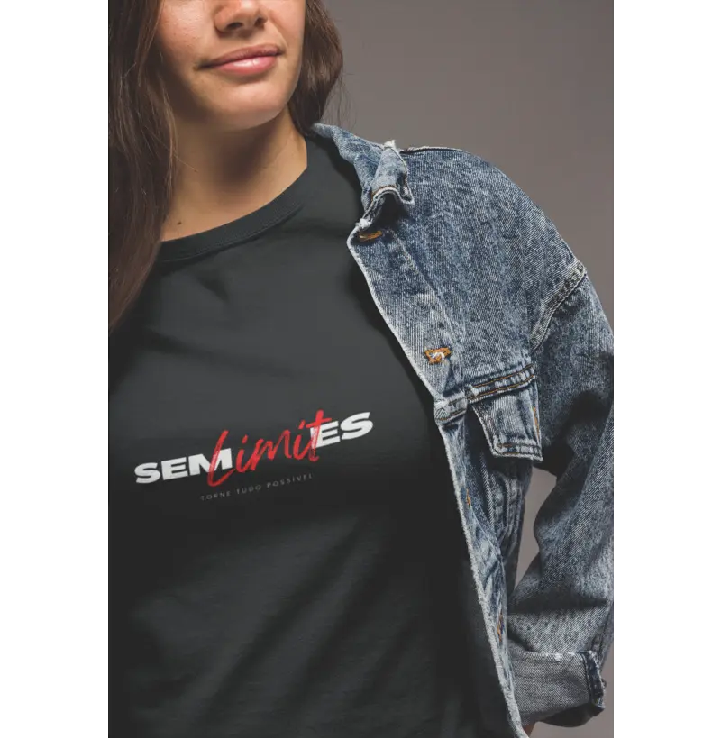 Cropped Sem Limites - Torne Tudo Possível