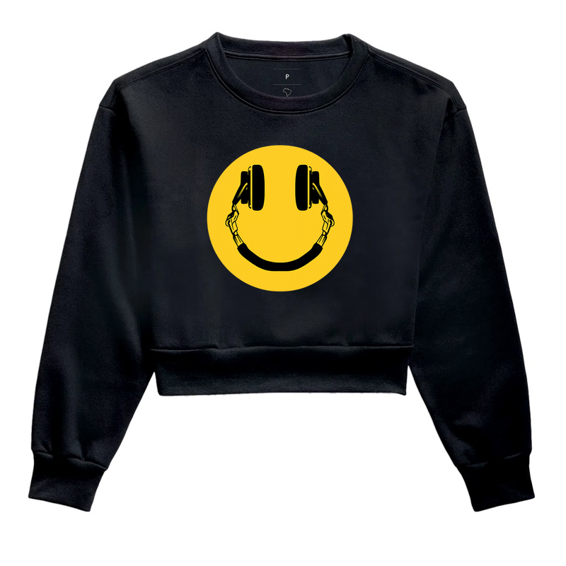 Smiley como Fones de Ouvido