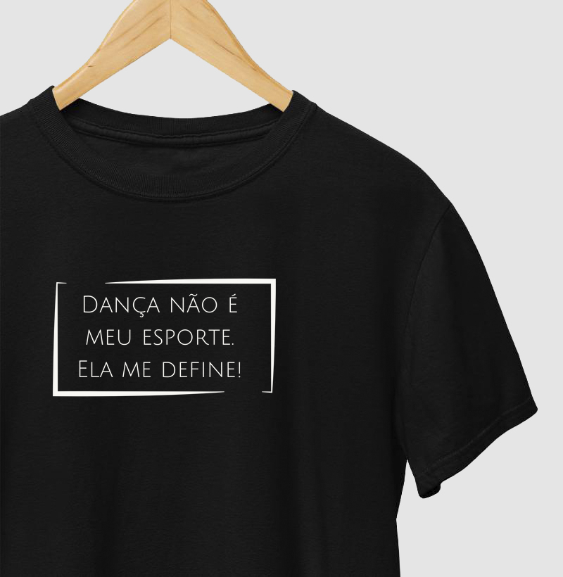 Dança não é meu esporte. Ela me define.