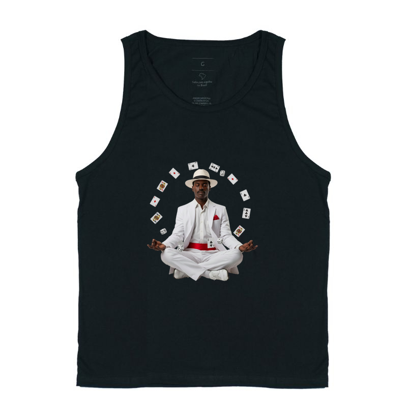 Camiseta Seu Zé Pelintra Meditando – Axé