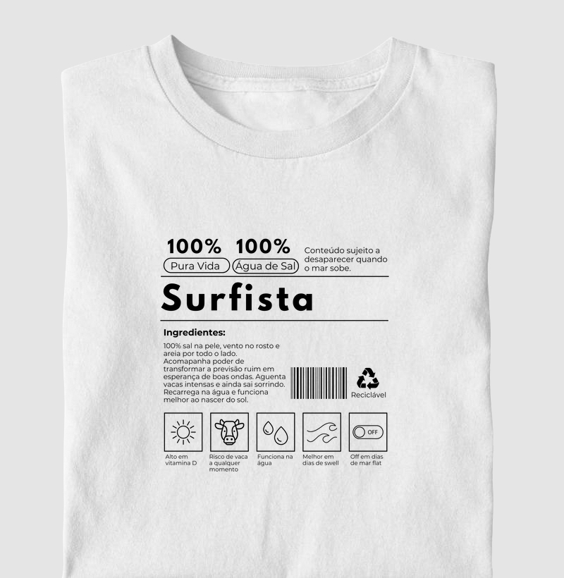 Rótulo Surfista