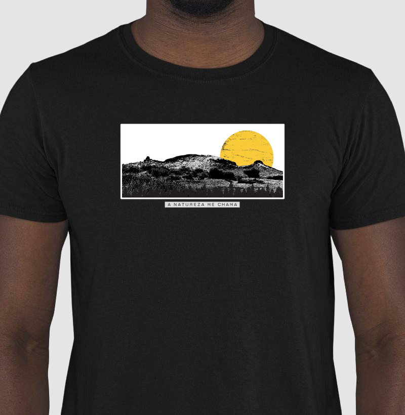 Camiseta A Natureza Me Chama - Masculina
