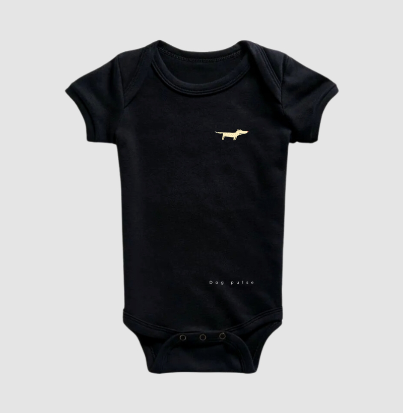 Body Infantil Dog Pulse Caramelo Spirit