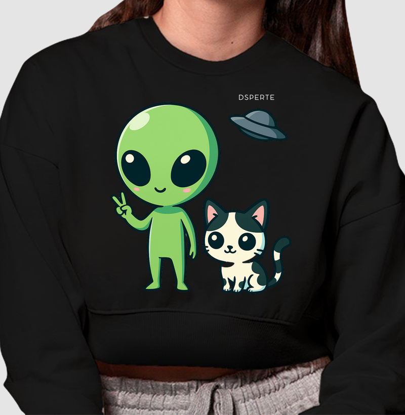 Alien & Gato Cósmico