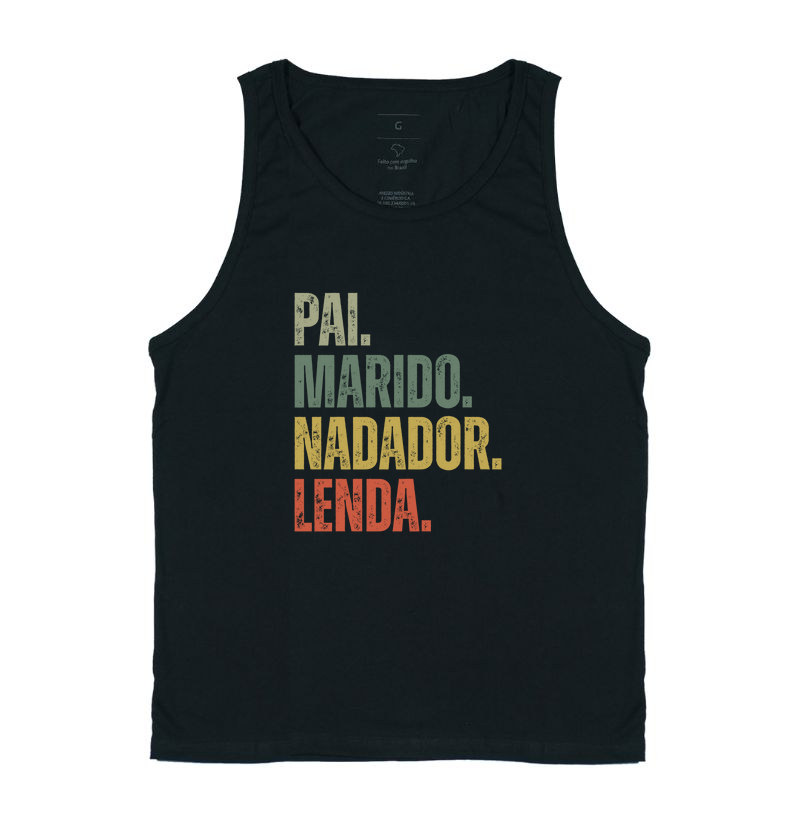Pai. Marido. Nadador. Lenda.