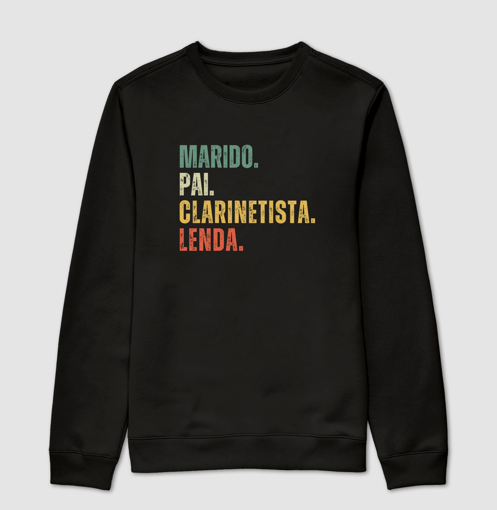 Marido. Pai. Clarinetista. Lenda.