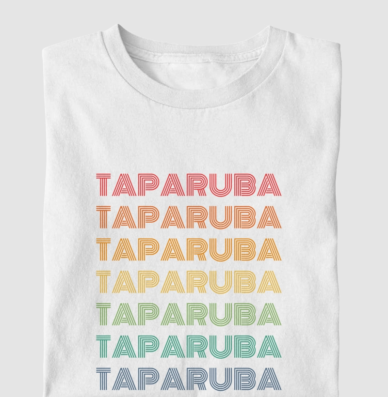 Taparuba Letreiro Retrô