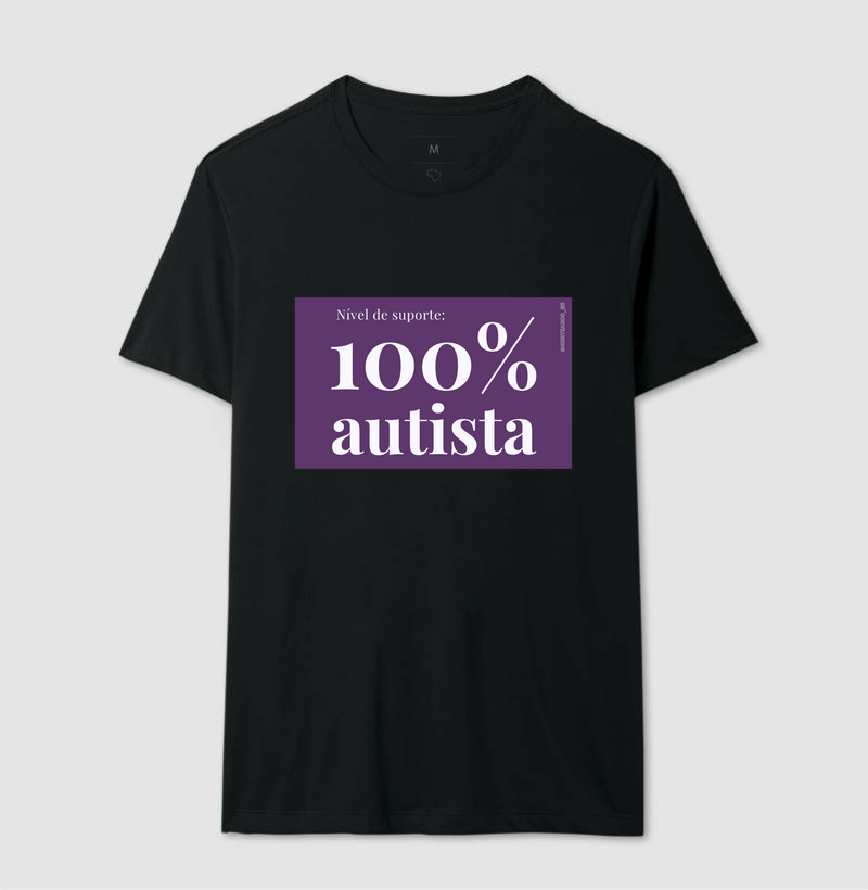 Peça "100% Autista - Nível de Suporte"