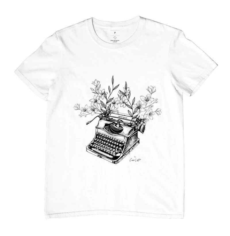 Camiseta Máquina de Escrever cl320