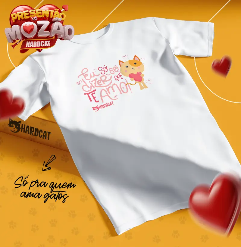 Camiseta Eu só sei dizer que te amo