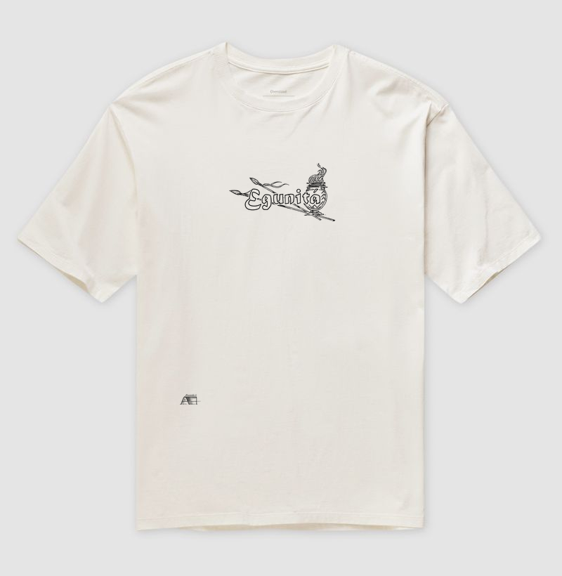 Camiseta Oversize Ferramenta de Egunitá – O Fogo da Purificação