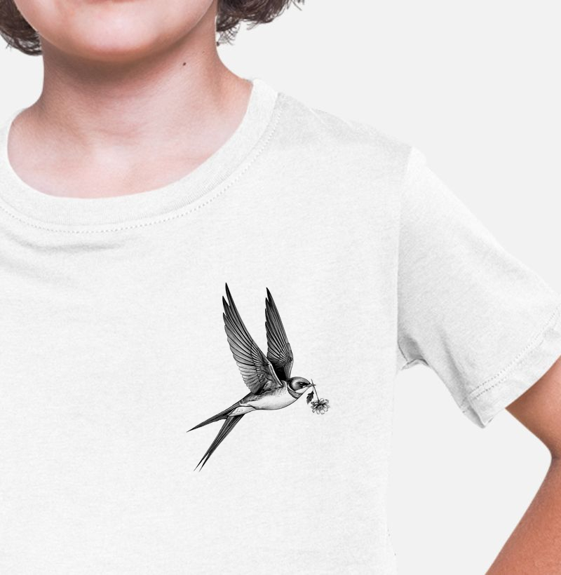 Mini Aves - Andorinha e Flor - Infantil