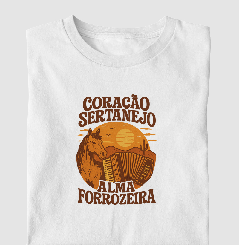 Coração sertanejo, alma forrozeira